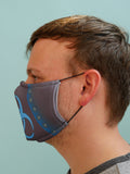 Bio-hazard Face Mask Blue