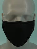 Solid Black Face Mask