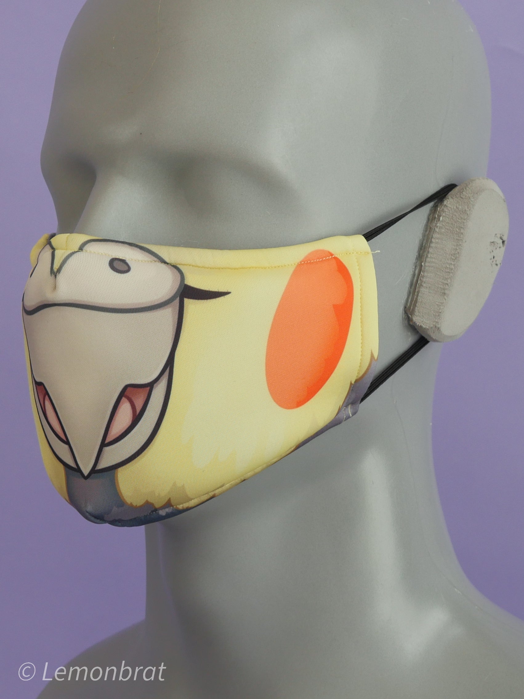 Cockatiel Face Mask
