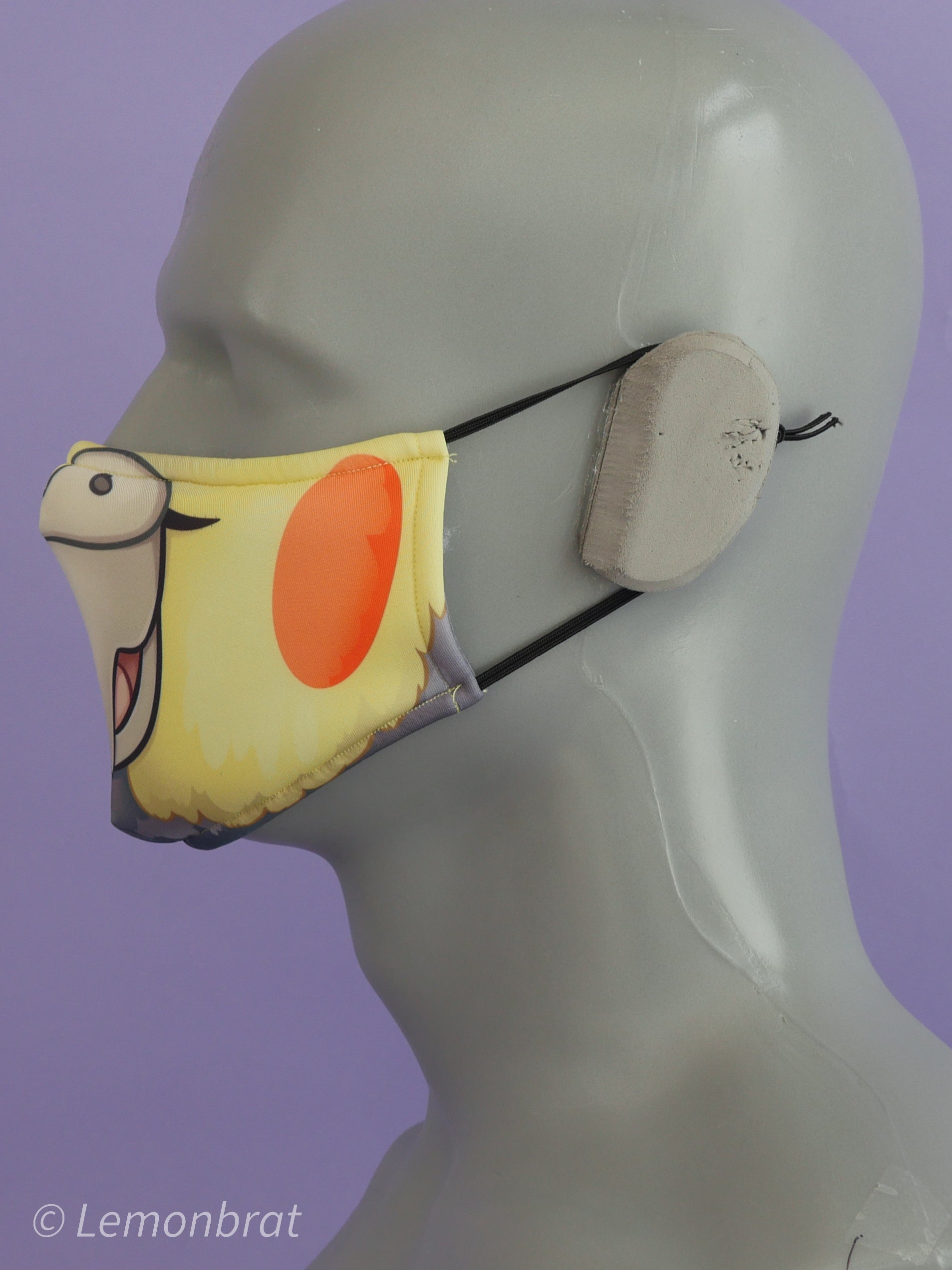 Cockatiel Face Mask