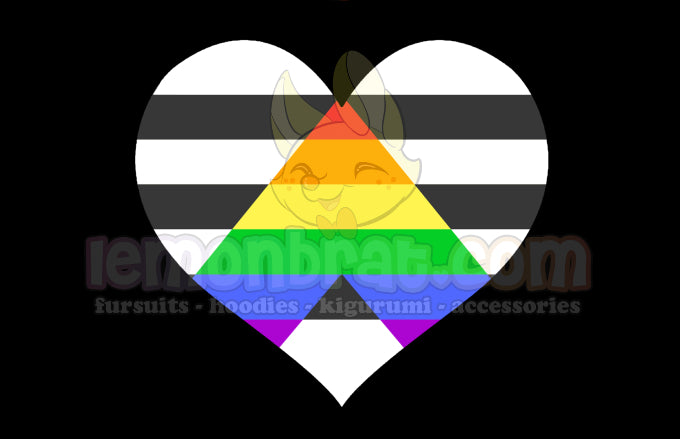 Pride Heart Cloth Mask 🏳‍🌈