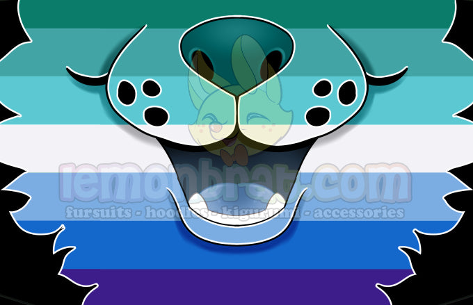 Pride Muzzle Cloth Mask 🏳‍🌈