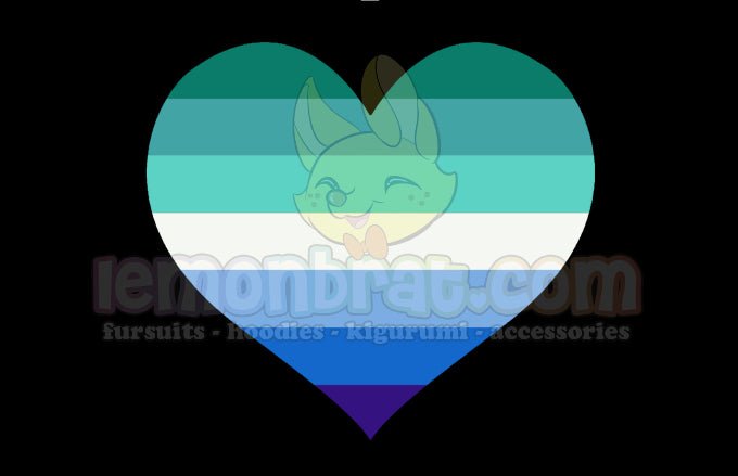 Pride Heart Cloth Mask 🏳‍🌈