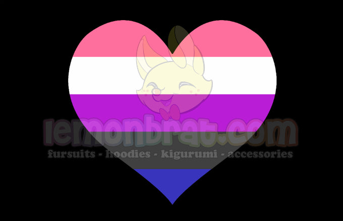 Pride Heart Cloth Mask 🏳‍🌈