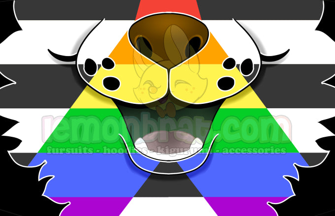 Pride Muzzle Cloth Mask 🏳‍🌈