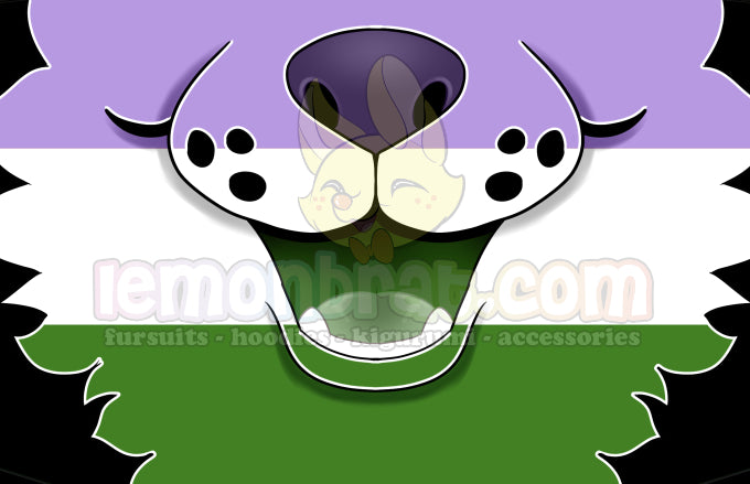 Pride Muzzle Cloth Mask 🏳‍🌈