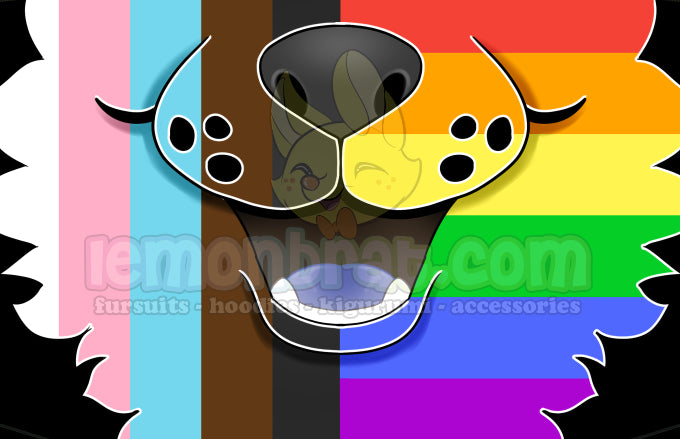 Pride Muzzle Cloth Mask 🏳‍🌈