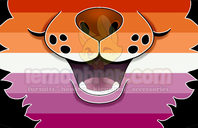 Pride Muzzle Cloth Mask 🏳‍🌈